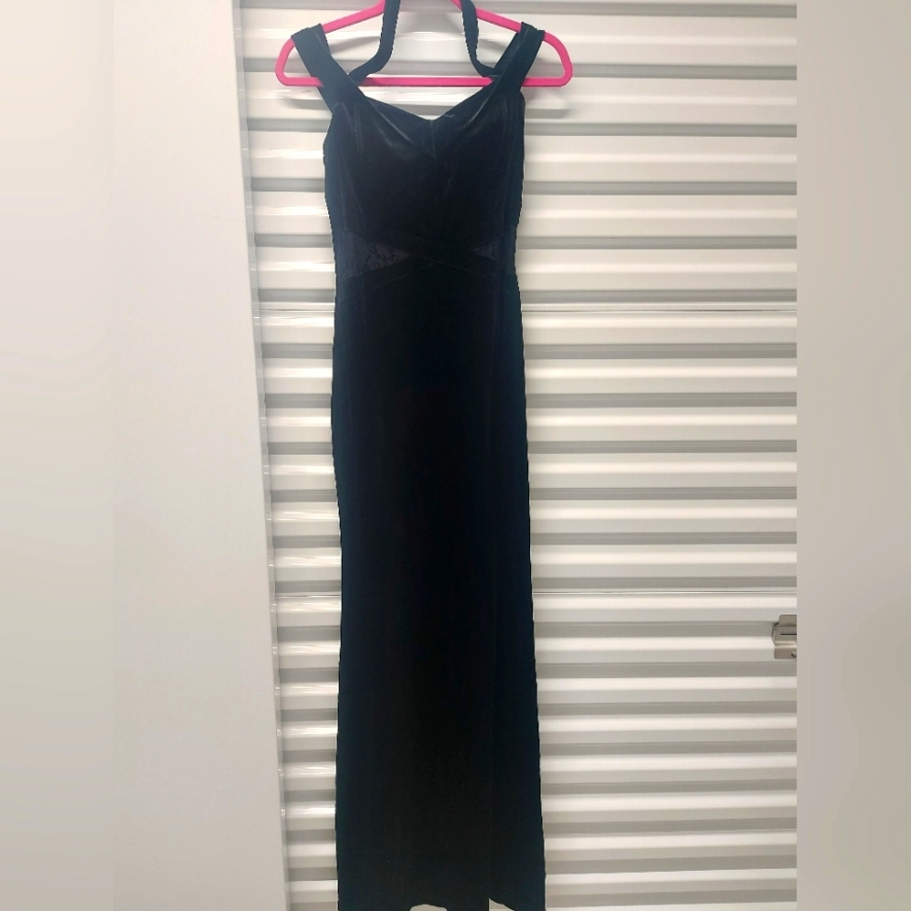 Windsor suede black dress